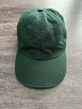 OTTO Cap Low Profile Chino Dad Hat in Forest Green